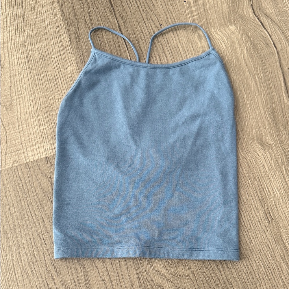 American Eagle Blue Women's Spaghetti Strap Top